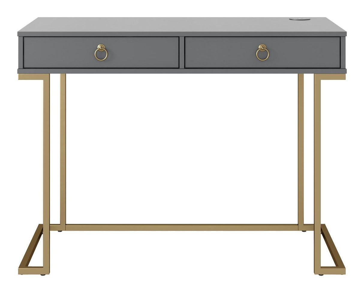 Camila Desk, Graphite Grey