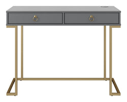 Camila Desk, Graphite Grey