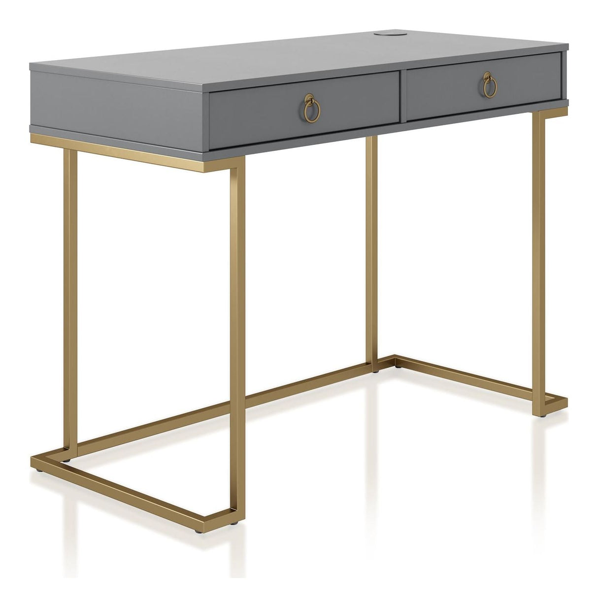 Camila Desk, Graphite Grey