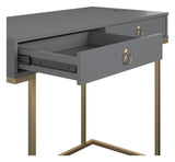 Camila Desk, Graphite Grey