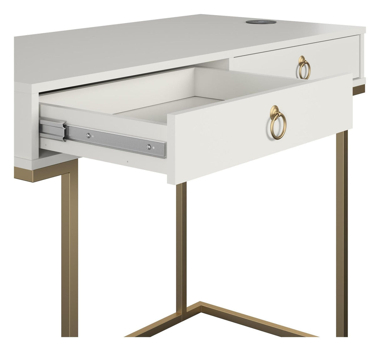 Camila Desk, White