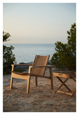 Cane-Line Amaze Lounge Chair, Teak