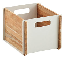 Cane-Line Box Storage Box, Teak White