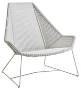 Cane-Line Breeze Highback Chair, Grey White