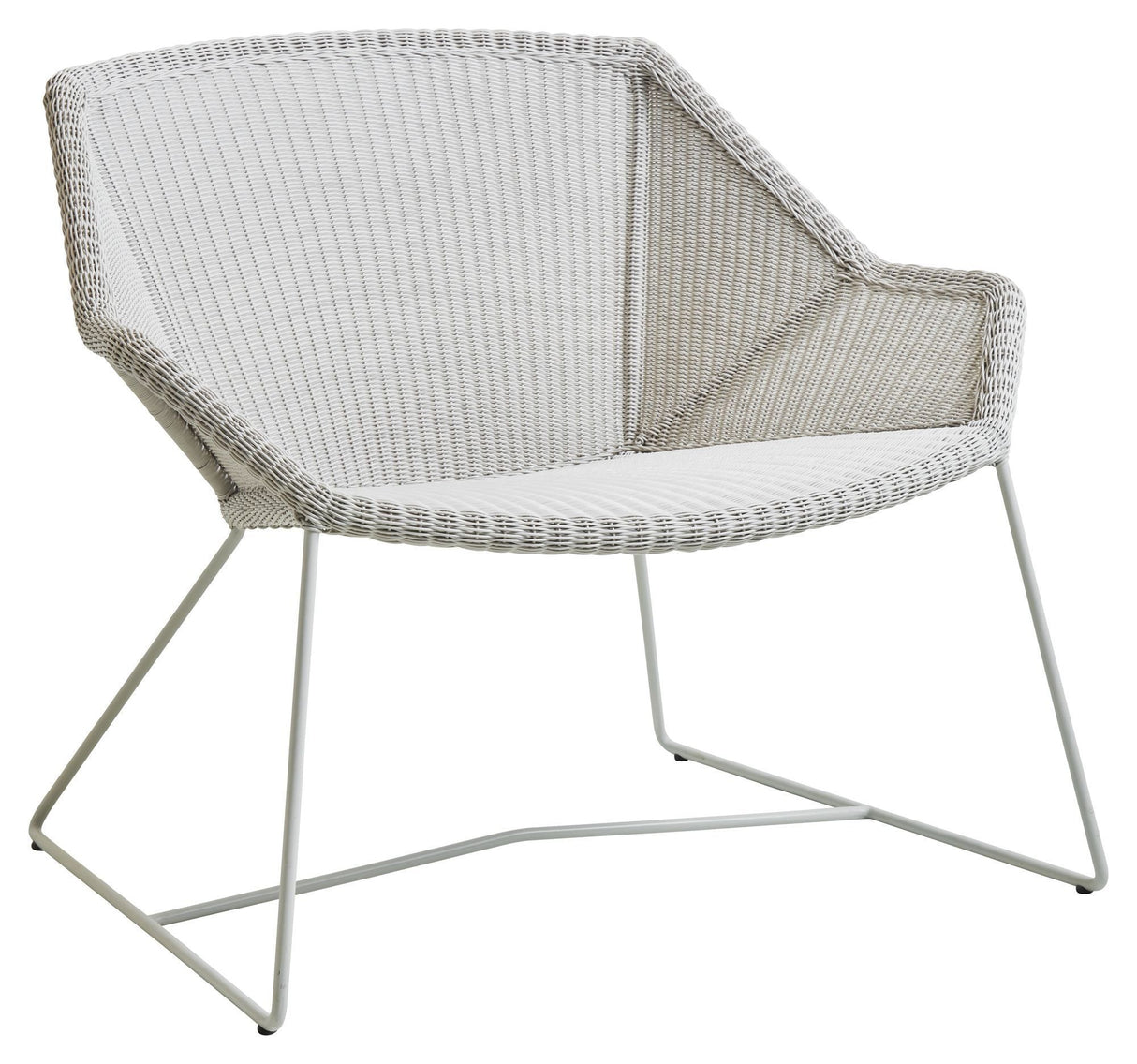 Cane-Line Breeze Lounge Chair, Off-White