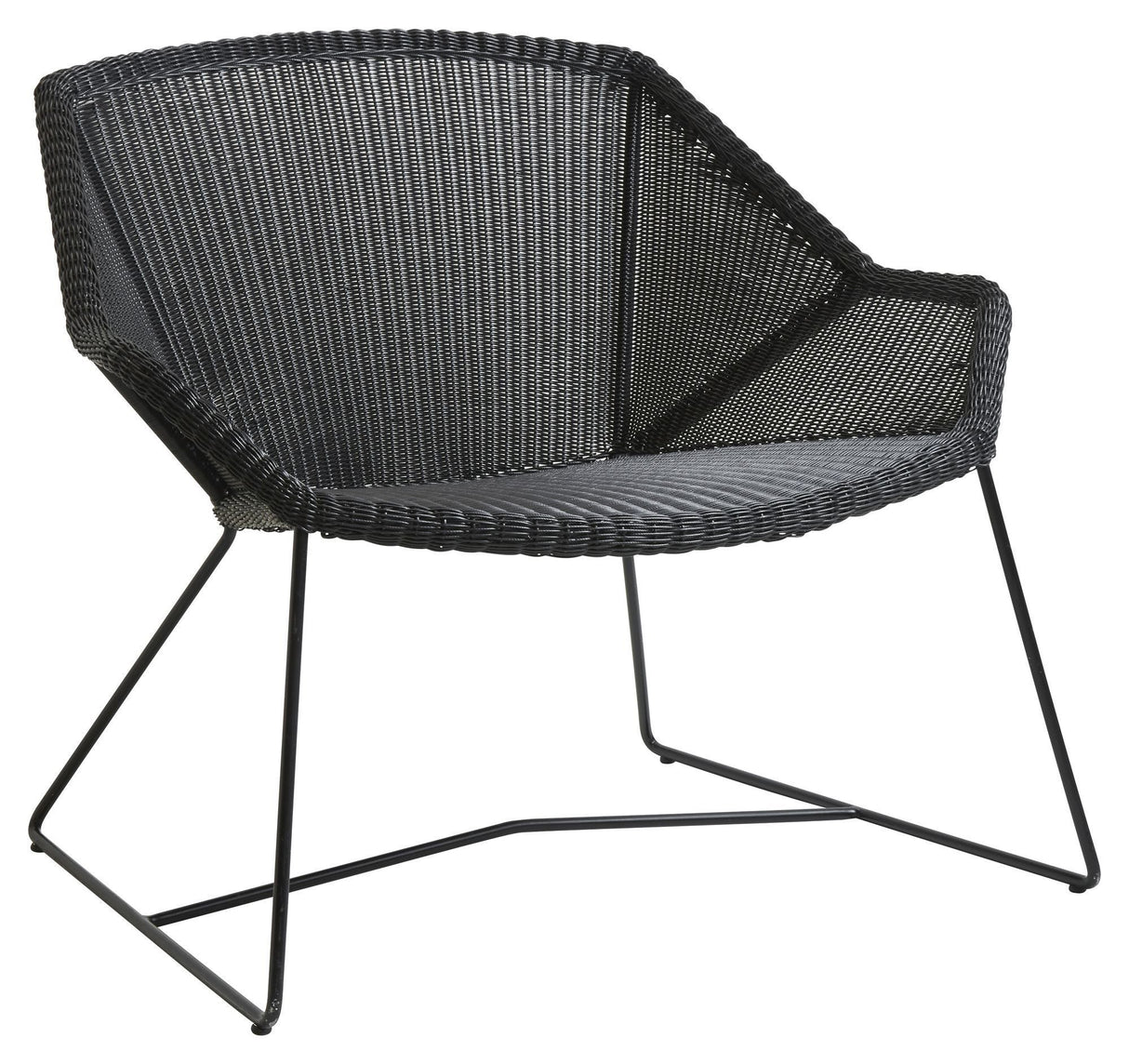 Cane-Line Breeze Lounge Chair, svart