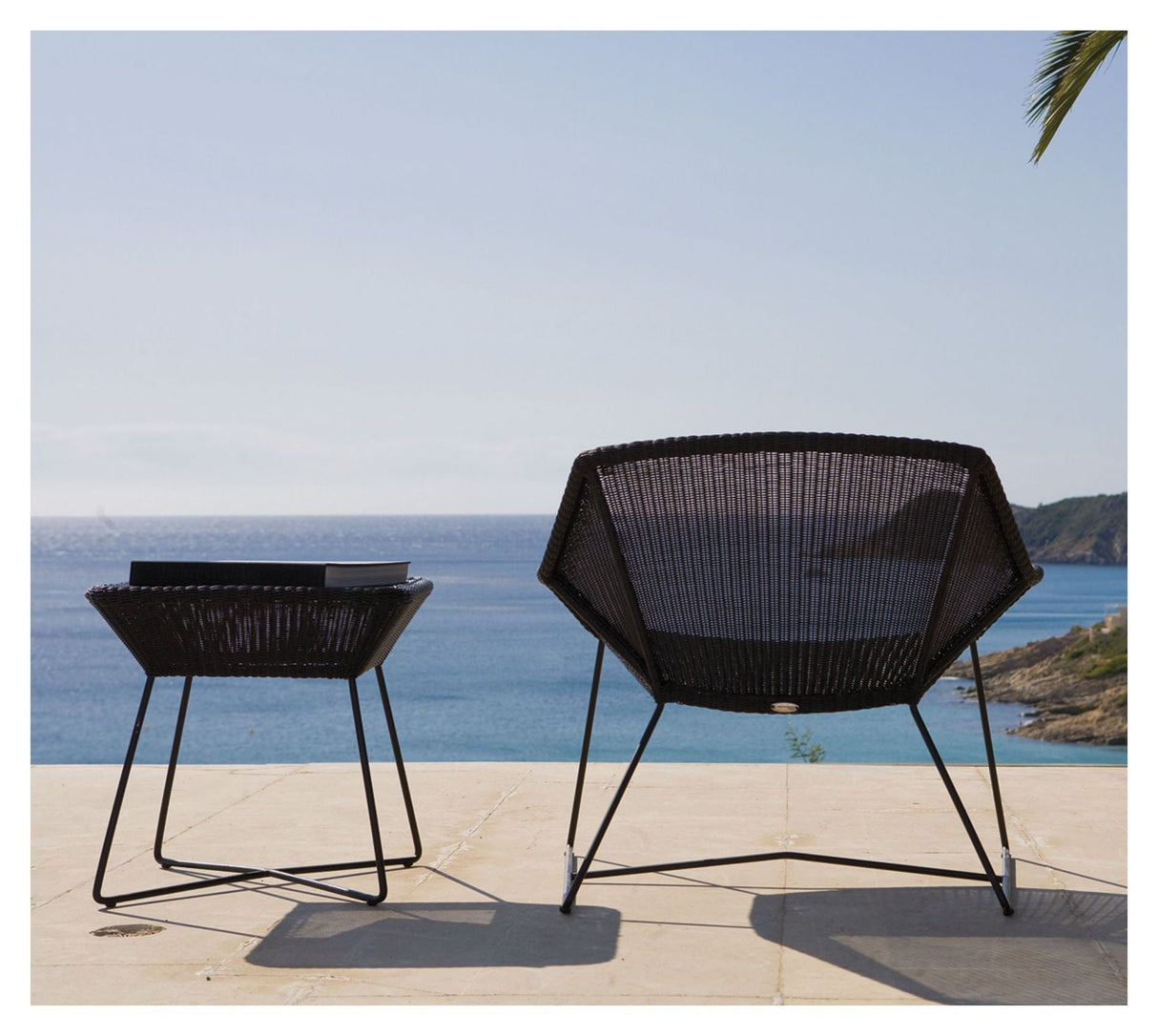 Cane-Line Breeze Lounge Chair, svart