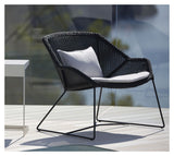 Cane-Line Breeze Lounge Chair, svart