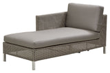 Cane-Line Connect Chaise Lounge Module vänster, taupe