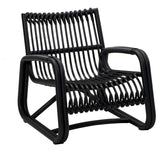 Cane-Line Curve Lounge Chair Outdoor, Lava