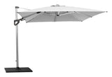 Cane-Line Hyde Luxe Tilt Parasol 3x3 M, Silver