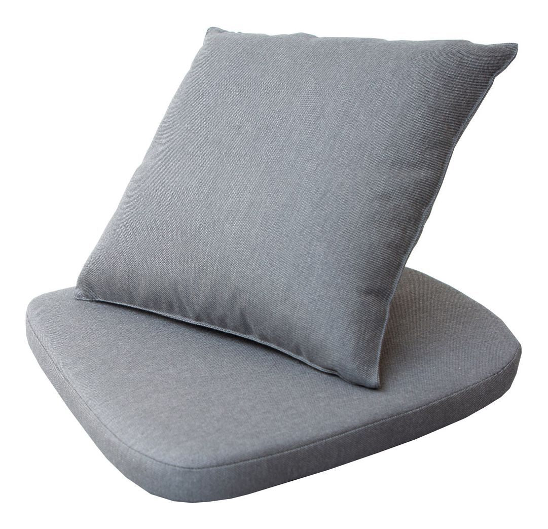 Cane-line Moments Chair Cushion Set, Gray, Cane-Line Night