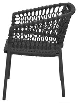 Cane-Line Ocean Garden Chair, Dark Grey Cane-Line Soft Rope