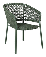 Cane-Line Ocean Garden Chair, Dark Green Cane-line mjukt rep