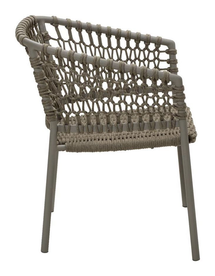 Cane-Line Ocean Garden Chair, Taupe Cane-Line Soft Rope