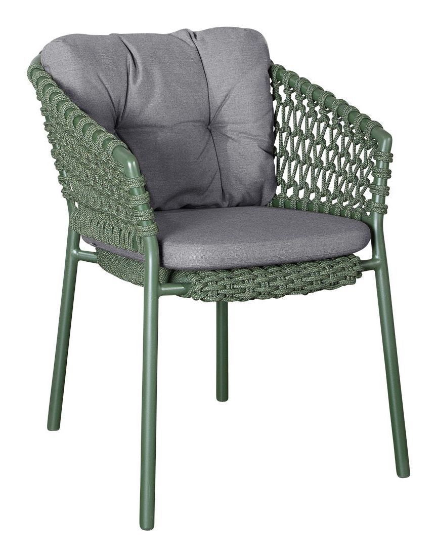 Cane-Line Ocean Chair Cushion Set, Gray, Cane-Line Night