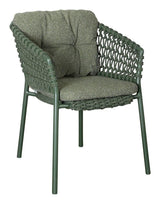 Cane-Line Ocean Chair Cushion Set, Dark Green, Cane-Line Wove