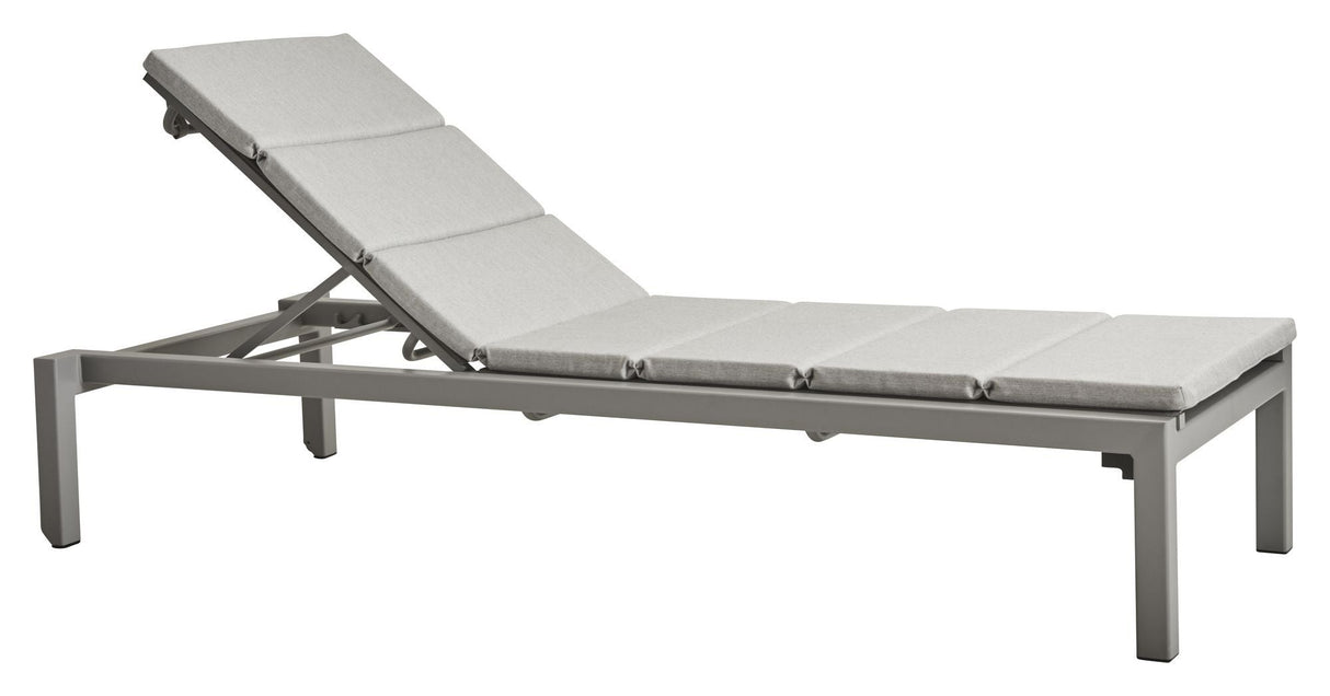 Cane-Line Relax Sun Trolley, Light Grey Cane-Line Tex