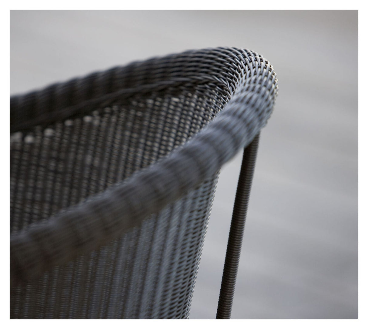 Cane-line Trinity Garden Chair, Graphite, Cane-Line Weave