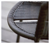 Cane-line Trinity Garden Chair, Graphite, Cane-Line Weave