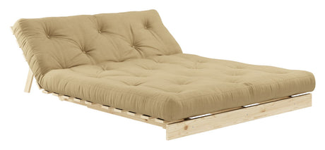 Rötter 140 bäddsoffa, tall/beige