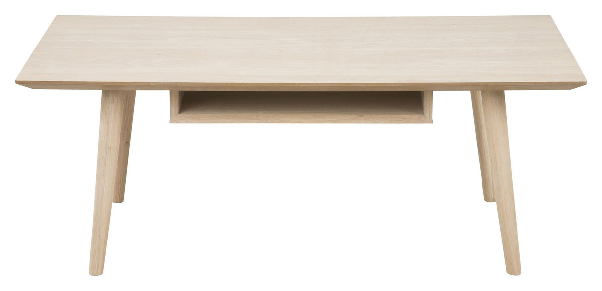 Century soffbord, solid och ek faner, 115x60