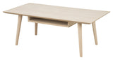 Century soffbord, solid och ek faner, 115x60