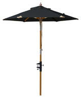 Balkong Parasol, Black Polyester, Ø180