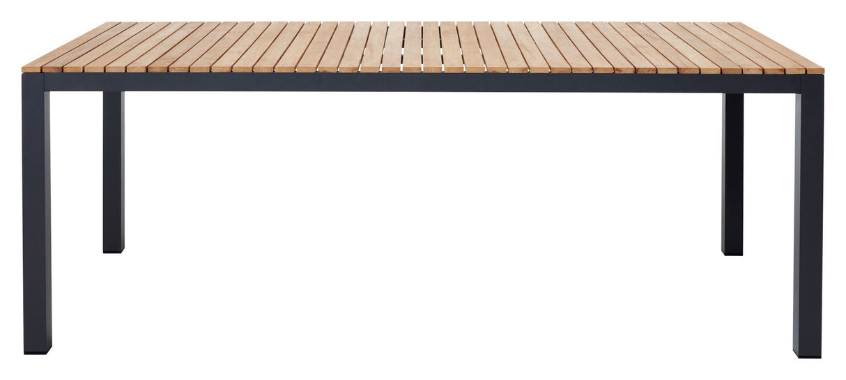 Mood Extreme Garden Table Teak/Gray, 208,5x100