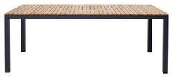 Mood Extreme Garden Table Teak/Gray, 208,5x100