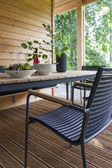 Mood Garden Chair w/armstöd, svart