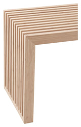 Rib Bench Bamboo, W: 73cm