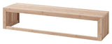 Rib garderobshylla stor, vertikal kolhydrat, bambu, w: 95 cm