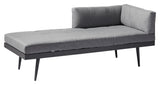 Rio Däckchair/Daybed, Dark Grey/Grey