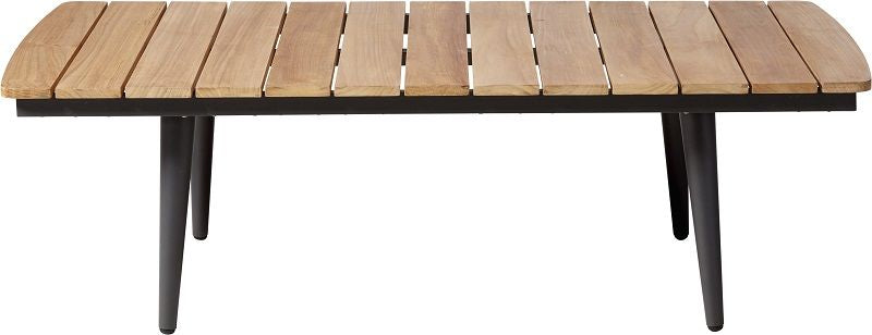 Rio Lounge Garden Tabell 120x60, Anthracite/Teak