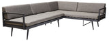 Rio Lounge Bed, Gray inkl. Kuddar