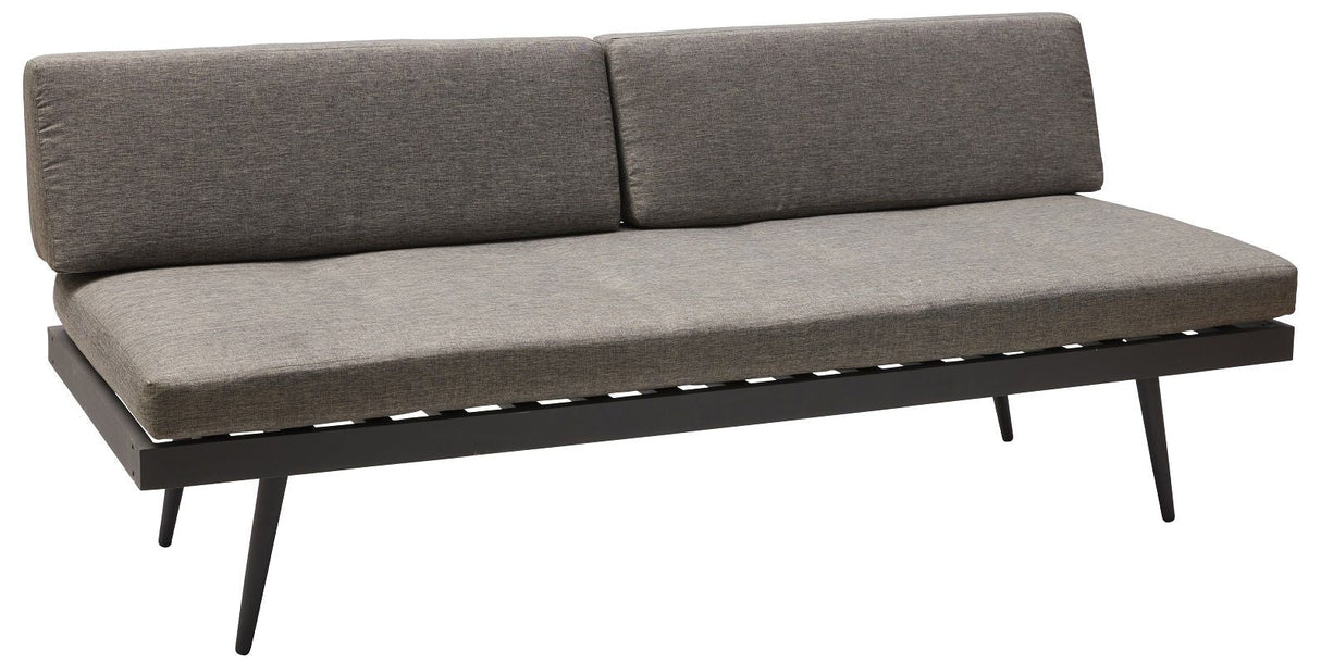 Rio Lounge Bed, Gray inkl. Kuddar