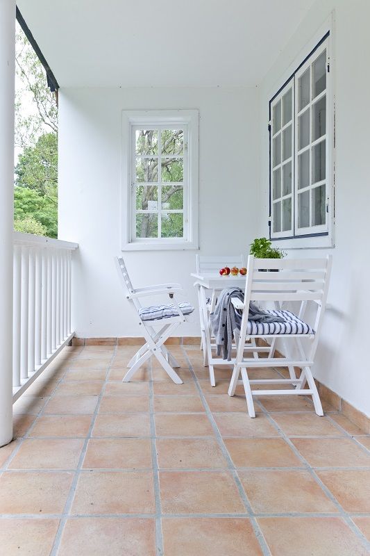 York Garden Chair, White Painted Mahogny