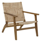 Bloomingville Mills Lounge Chair, Brown