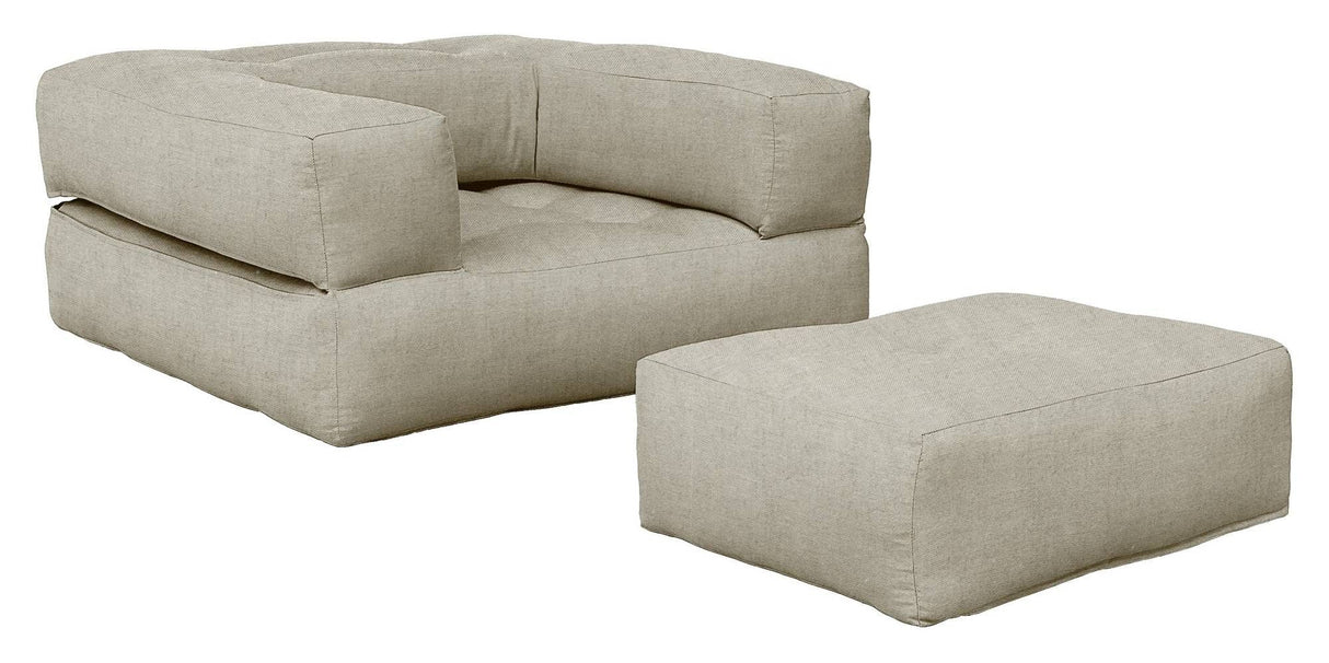 Kub futon, beige