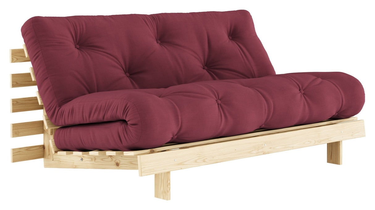 Rötter 160 bäddsoffa, tall/Bordeaux,