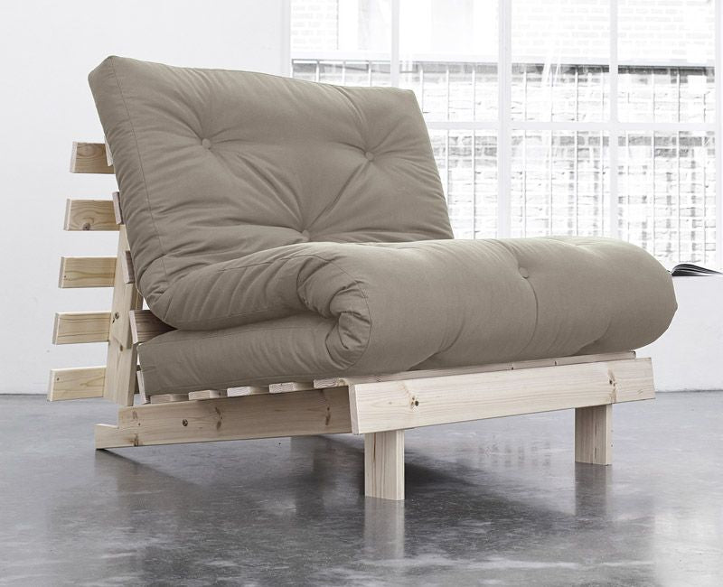 Rötter 90 bäddsoffa, beige