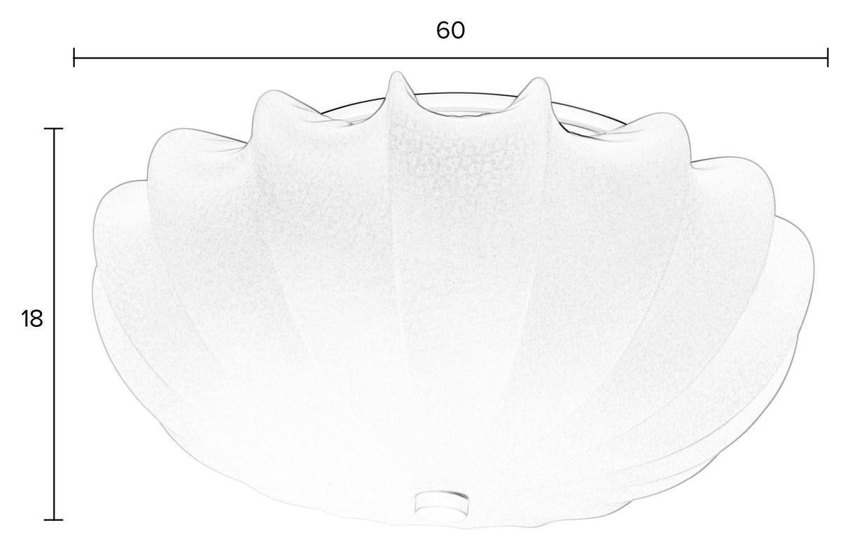 homii shem taklampa Ø60, vit