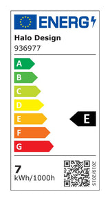 Halo Design Colors Twist Light Source 5W Ø9,5, Opal