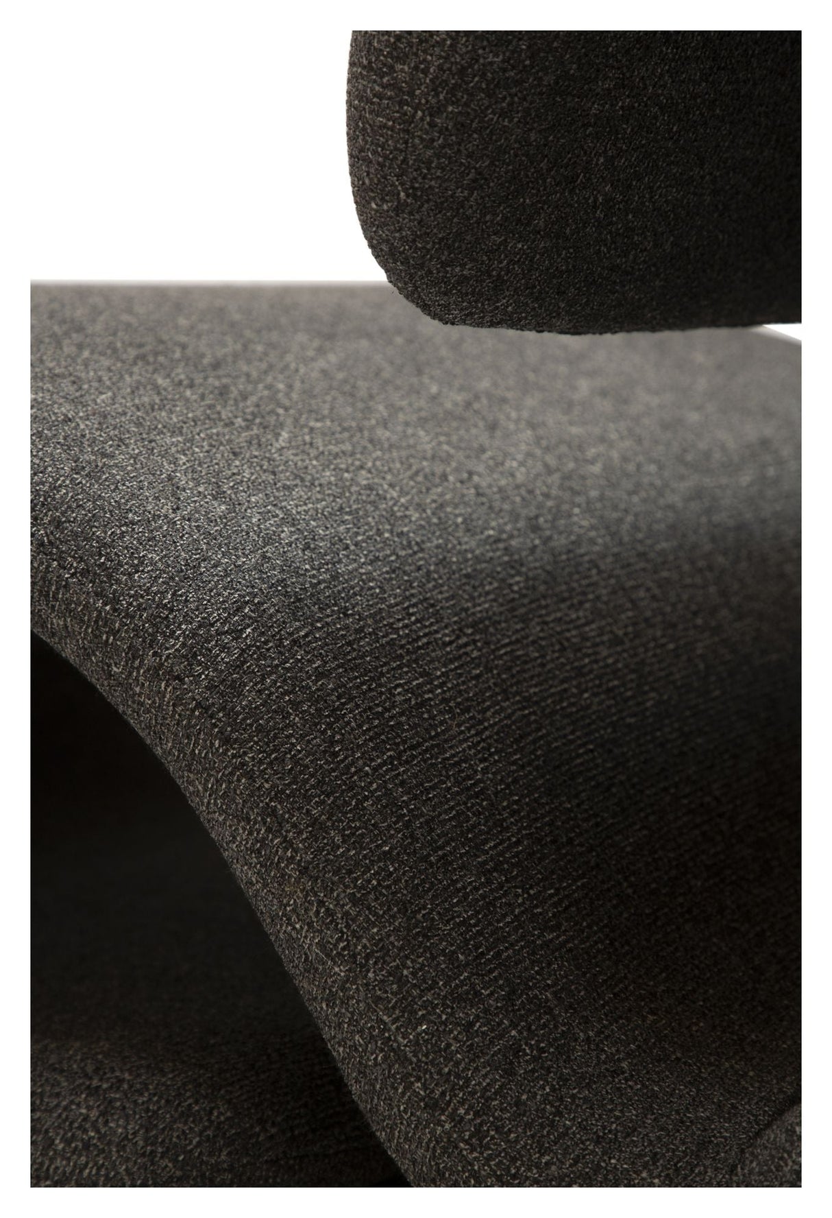 Dubna Lounge -stol, Pebble Grey Bouclé -tyg