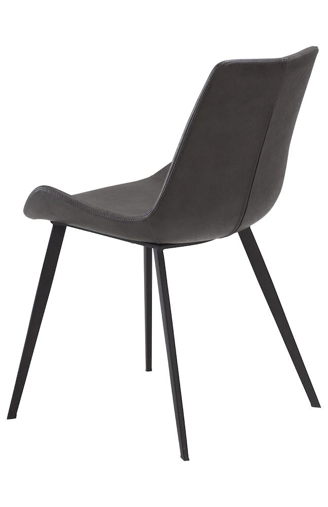 Hype Dining Chair, Grey Pu