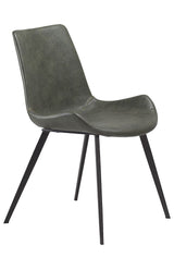 Hype Dining Chair, Green Pu