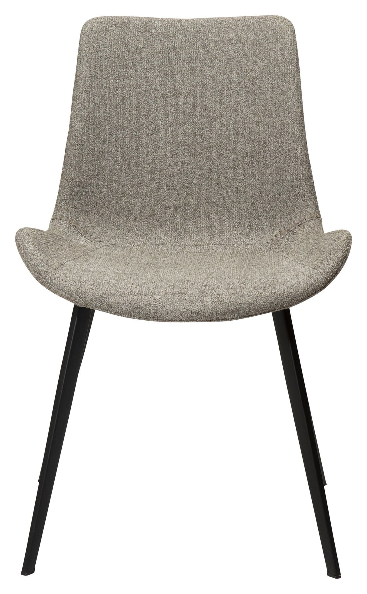 Hype Dining Chair, Pebble Earth Bouclé Fabric