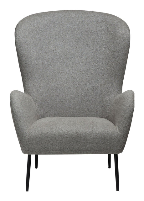 GLAM Lounge Chair, brunt tyg