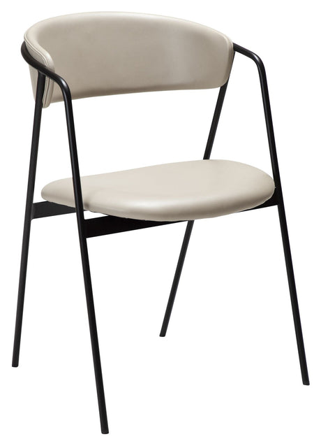 Swell Dining Chair, Cashmere Art. Läder